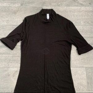 American apparel mock neck top